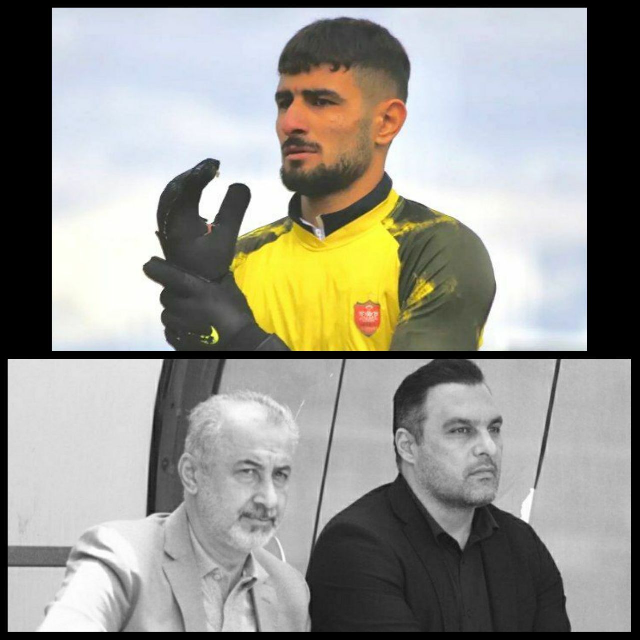 یحیی گل محمدی با گلر پرسپولیس به درویش اعتراض کرد