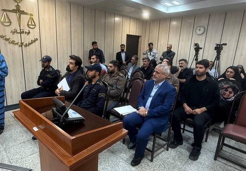 اولین تصویر از قاتل الهه حسیننژاد در دادگاه + عکس