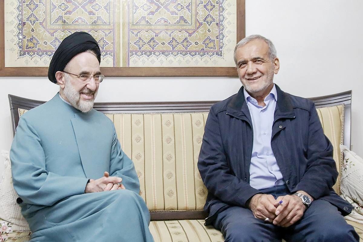 تشکر ویژه پزشکیان از سیدمحمد خاتمی
