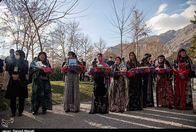 جشن جهانی نوروز در محوطه تاریخی طاقبستان