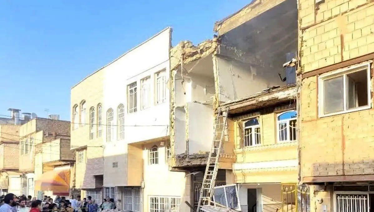 فیلم هایی از  شدت حادثه انفجار در قم

