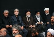حضور مسئولان نظام در مراسم عزاداری امام حسین (ع) در حسینیه امام خمینی + عکس
