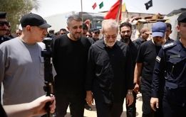 لاریجانی ایران را ترک کرد + فیلم