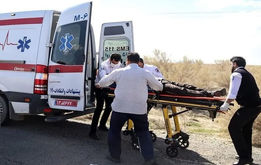 واژگونی مرگبار مینی‌بوس در پارس‌آباد
