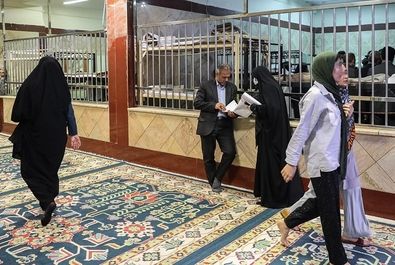 زنان بازداشت شده اعتراضات در ندامتگاه زنان تهران / تصاویر