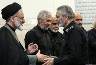 تصاویر سرلشکر موسوی یک روز پس از شایعه ترور در چیتگر
