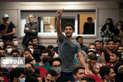 تصاویری از حواشی حضور سخنگوی دولت در دانشگاه قم