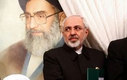 حضور محمدجواد ظریف بر مزار شهید رییسی + عکس
