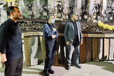مراسم تاسوعا احمدی نژاد
