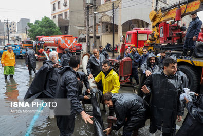 بارش باران اهواز