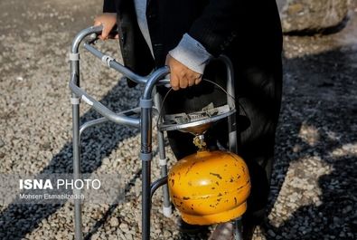 صف طویل گاز در مشهد