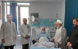 امام جمعه قم در بیمارستان بستری شد