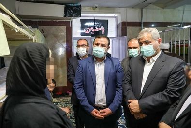 زنان بازداشت شده اعتراضات در ندامتگاه زنان تهران / تصاویر